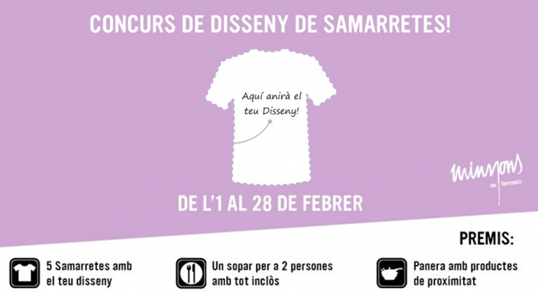 Minyons de Terrassa - Disseny samarreta minyons