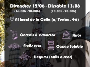 Recollida solidària d’aliments