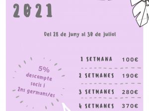 Casals d’estiu 2021